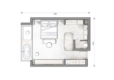KAM6185: Deluxe Studio with Pool Access for Sale in a New Grand Project in Kamala. Photo #3