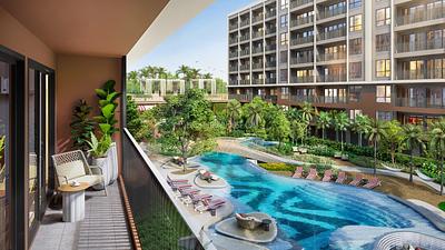 KAT22654: Two Bedroom Apartment Near Kata Beach. Photo #1