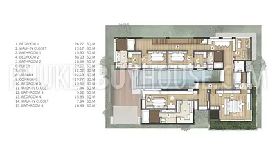 CHE22655: Spacious 5 Bedroom Pool Villa with Rooftop Jacuzzi and Private Man Caves in Serene Cherngtalay. Photo #7