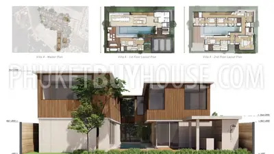 CHE22655: Spacious 5 Bedroom Pool Villa with Rooftop Jacuzzi and Private Man Caves in Serene Cherngtalay. Photo #15