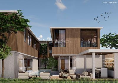 CHE22655: Spacious 5 Bedroom Pool Villa with Rooftop Jacuzzi and Private Man Caves in Serene Cherngtalay. Photo #1