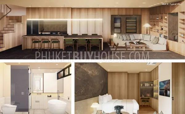 CHE22656: Spacious 3 Bedroom Pool Villa with Rooftop Jacuzzi and Private Man Caves in Serene Cherngtalay. Photo #7