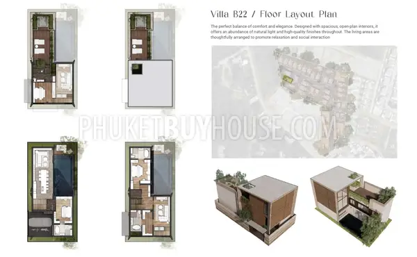 CHE22656: Spacious 3 Bedroom Pool Villa with Rooftop Jacuzzi and Private Man Caves in Serene Cherngtalay. Photo #13
