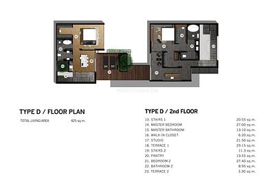 CHE22657: Spacious Modern Pool Villas with Sky Lounges. Photo #3