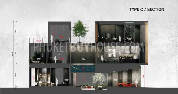 CHE22658: Spacious Modern 4 bedroom Pool Villas with Sky Lounges and Private Elevators. Photo #8