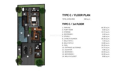 CHE22658: Spacious Modern 4 bedroom Pool Villas with Sky Lounges and Private Elevators. Photo #5