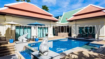 NAI22660: Elegant Pool Villa with Bar Lounge & Tropical Ambience in Nai Harn. Fotoğraf #1
