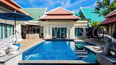 NAI22660: Elegant Pool Villa with Bar Lounge & Tropical Ambience in Nai Harn. Fotoğraf #2