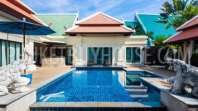 NAI22660: Elegant Pool Villa with Bar Lounge & Tropical Ambience in Nai Harn. Fotoğraf #28