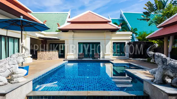 NAI22660: Elegant Pool Villa with Bar Lounge & Tropical Ambience in Nai Harn. Photo #28