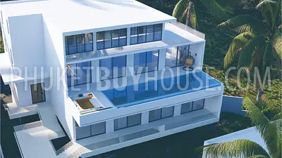 PAN22664: One-of-a-Kind 7-Bedroom Hillside Villa with Private Lift & Panoramic Sea Views in Cape Panwa. Photo #1