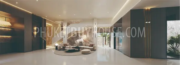 PAN22664: One-of-a-Kind 7-Bedroom Hillside Villa with Private Lift & Panoramic Sea Views in Cape Panwa. Fotoğraf #9