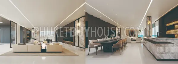 PAN22665: 7-Bedroom Villa with Direct Beach Access Panoramic Sea Views in Cape Panwa. Fotoğraf #5