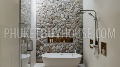BAN22667: Smart Tropical Villa with Jacuzzi Pool and Rooftop in Prime Bang Tao Area. Fotoğraf #56