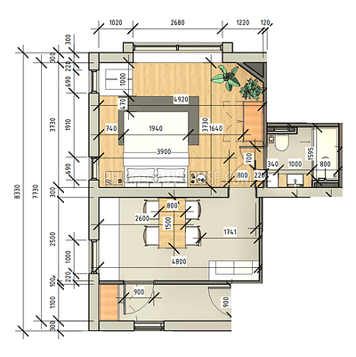 BAN22668: Boutique 1-Bedroom Just 700 Meters from Bang Tao Beach. Photo #4