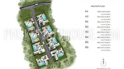 TAL22670: Private Pool 3 Bedroom Villas in Tranquil Green Surroundings, Just Minutes from Beaches and Airport . Fotoğraf #3