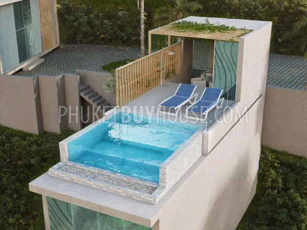 PAT22671: Sea-View Pool Villas with Full-Service Management Near Patong. 照片 #9