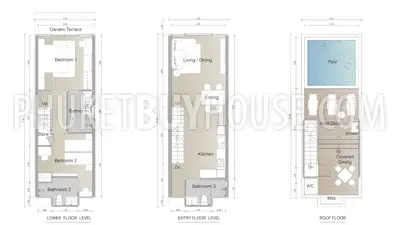 PAT22671: Sea-View Pool Villas with Full-Service Management Near Patong. Fotoğraf #13