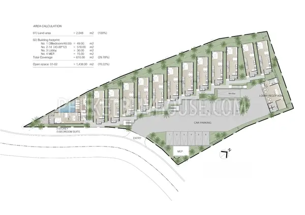PAT22671: Sea-View Pool Villas with Full-Service Management Near Patong. Photo #14