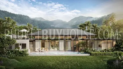 CHE22674: Nature-Embraced Modern Pool 4 Bedroom Villa with Prime Amenities Minutes from Bang Tao Beach. Fotoğraf #1