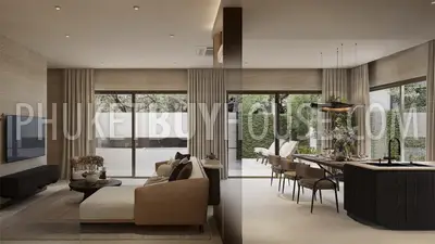 CHE22673: Nature-Embraced Modern Pool 3 Bedroom Villa with Prime Amenities Minutes from Bang Tao Beach. Fotoğraf #9