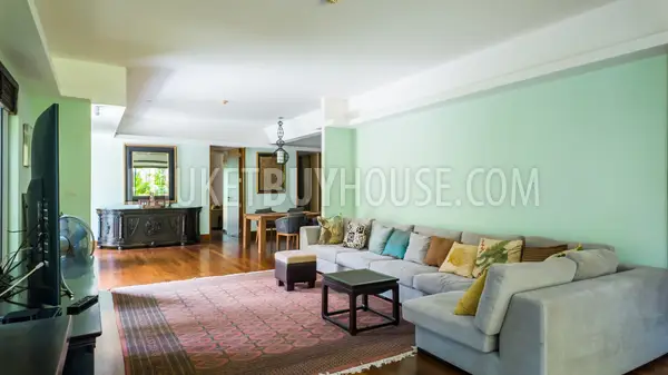 NAT22676: Grand 3-Bedroom Coastal Haven with Private Garden Steps from Nai Thon Beach. 照片 #15