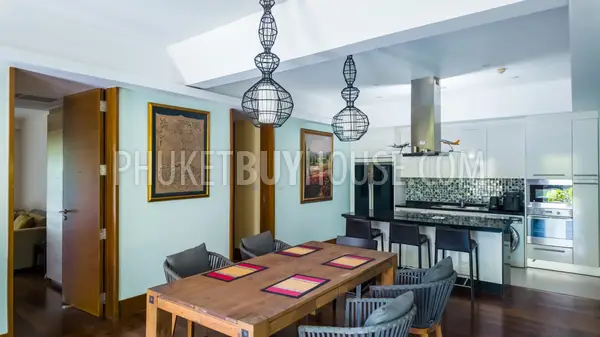NAT22676: Grand 3-Bedroom Coastal Haven with Private Garden Steps from Nai Thon Beach. 照片 #9