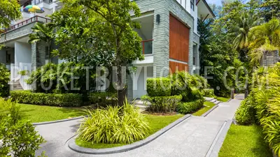 NAT22676: Grand 3-Bedroom Coastal Haven with Private Garden Steps from Nai Thon Beach. 照片 #36
