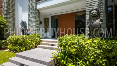 NAT22676: Grand 3-Bedroom Coastal Haven with Private Garden Steps from Nai Thon Beach. 照片 #35
