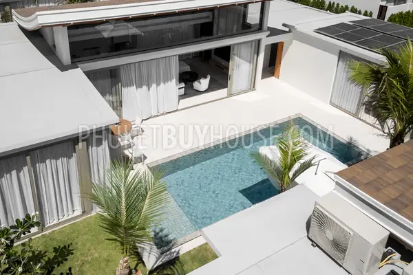 BAN22678: Fully Furnished 3-Bedroom Smart Pool Villa Ready to Move In near Bang Tao Beach. Fotoğraf #3