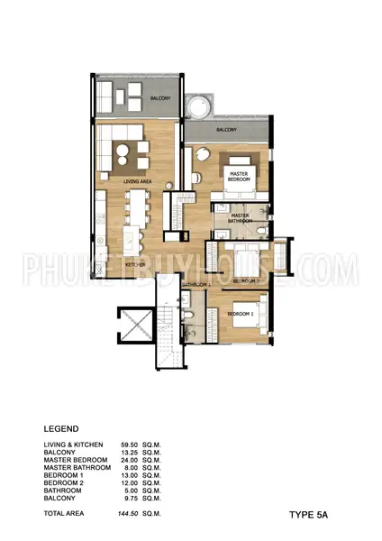 BAN6466: Luxury Penthouse in Bang Tao District. Photo #2
