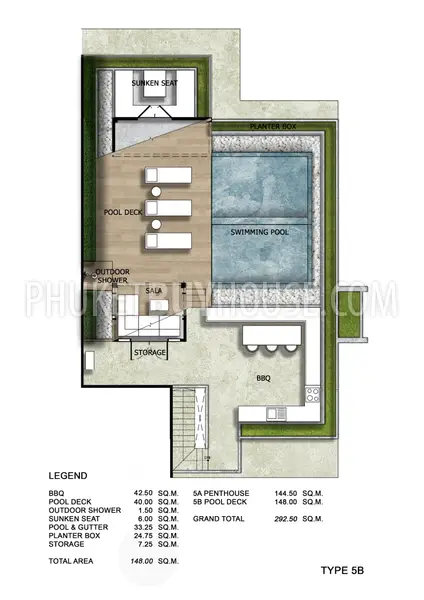 BAN6466: Luxury Penthouse in Bang Tao District. Photo #3