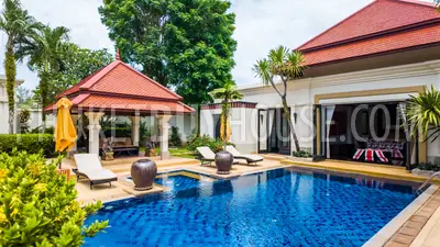 BAN22679: Fully Furnished 4 bedroom Pool Villa near Laguna, Bangtao – Phuket for Sale. Fotoğraf #39