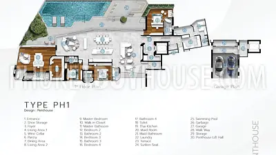 BAN21885: Magnificent Penthouse With 4 bedrooms In Bang Tao . 照片 #6