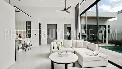 TAL22681: Tropical Modern 3-Bedroom Pool Villas Surrounded by Nature in Thalang. 照片 #7