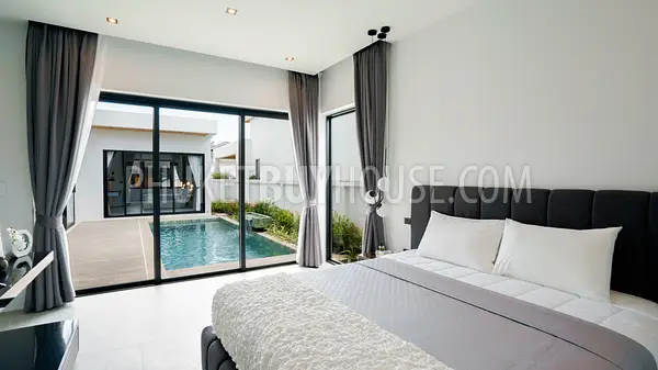 TAL22681: Tropical Modern 3-Bedroom Pool Villas Surrounded by Nature in Thalang. 照片 #8