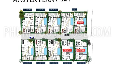 TAL22681: Tropical Modern 3-Bedroom Pool Villas Surrounded by Nature in Thalang. 照片 #14