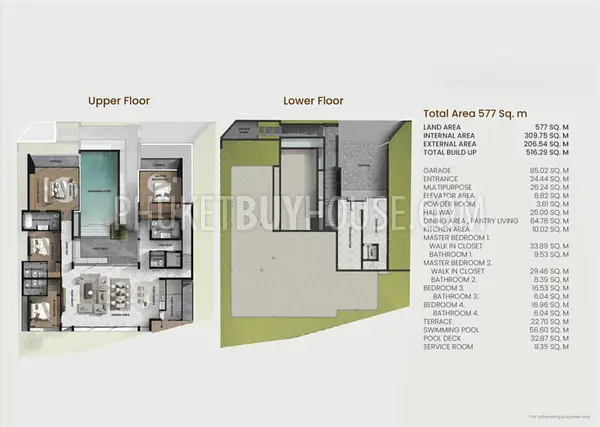 TAL22693: Private Pool Villas with Timeless Design and Modern Comfort in Talang, Phuket. 照片 #2