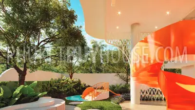 BAN22692: Bright New Apartments Near Bang Tao Beach. Photo #9