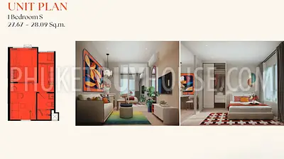 BAN22692: Bright New Apartments Near Bang Tao Beach. Photo #8