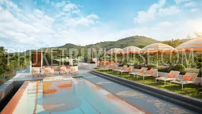 BAN22694: Bright New One Bedroom Plus Apartments Near Bang Tao Beach. Photo #5