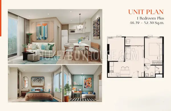BAN22694: Пресейл апартаментов формата 1-Bedroom Plus рядом с пляжем Банг Тао. Фото #3