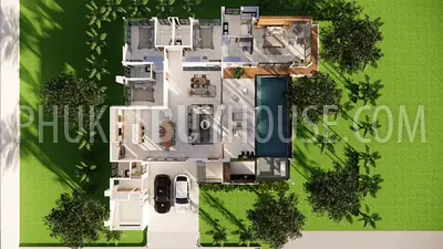 NAI22800: Single-Storey 4 Bedroom Pool Villa with High Ceilings, Jacuzzi and Private Bar Terrace. Photo #4