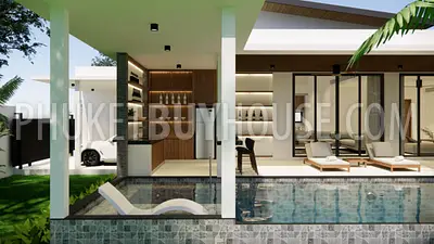NAI22800: Single-Storey 4 Bedroom Pool Villa with High Ceilings, Jacuzzi and Private Bar Terrace. Photo #17