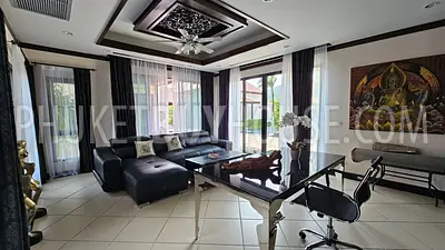 NAI22801: Panoramic Mountain View 3 bedroom Villa with Thai-Balinese Design and Private Garden Oasis. Photo #9