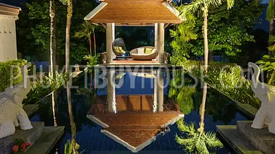 NAI22801: Panoramic Mountain View 3 bedroom Villa with Thai-Balinese Design and Private Garden Oasis. Photo #32