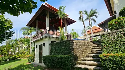 NAI22801: Panoramic Mountain View 3 bedroom Villa with Thai-Balinese Design and Private Garden Oasis. Photo #5