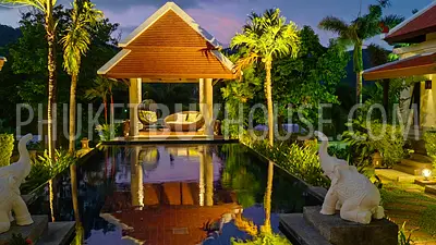 NAI22801: Panoramic Mountain View 3 bedroom Villa with Thai-Balinese Design and Private Garden Oasis. Photo #56