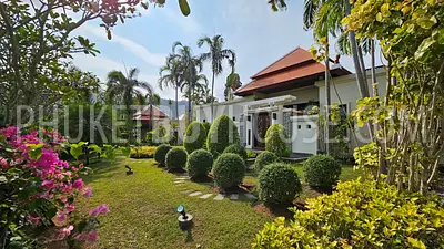 NAI22801: Panoramic Mountain View 3 bedroom Villa with Thai-Balinese Design and Private Garden Oasis. Photo #4