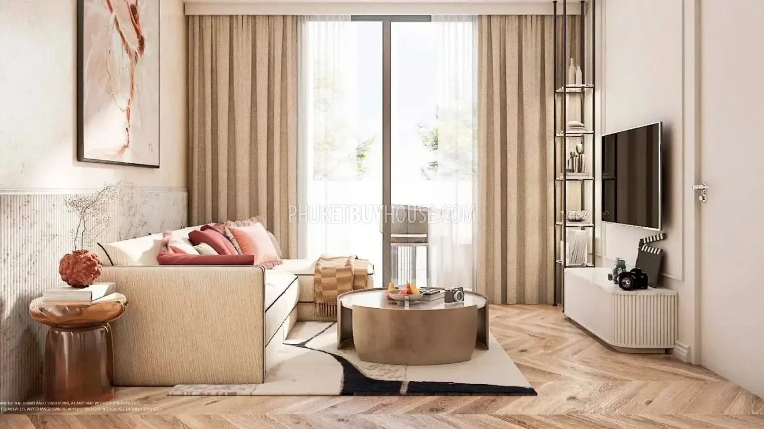 1 bedroom apartment 31 m² Ban Bang Thao, Thailand